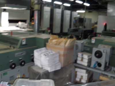 MULLER MARTINI ROTARY THREE KNIFE TRIMMER